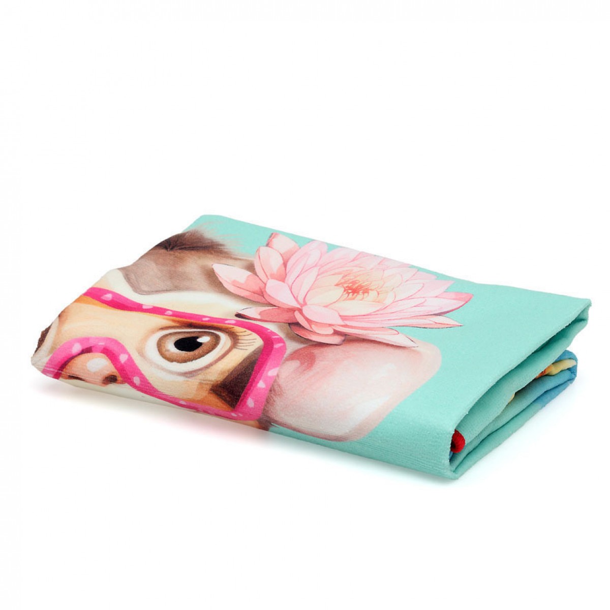 Πετσέτα Παραλίας Microfiber Safari Fun Fuchsia 75x150εκ. Πετσέτα Παραλίας Microfiber Safari Fun Fuchsia 75x150εκ.