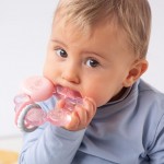 Μασητικός Κρίκος Οδοντοφυΐας Νερού Ροζ Μασητικός Κρίκος Οδοντοφυΐας Νερού Ροζ
