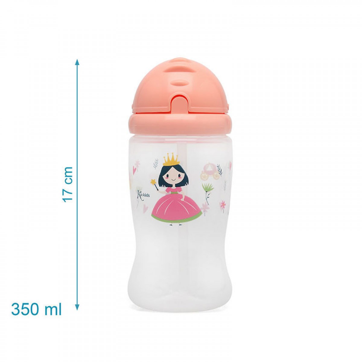 Παγούρι Νερού Princess 350ml. 6m+ Kiokids