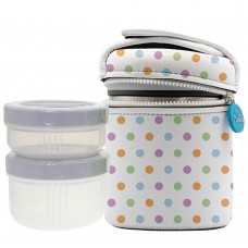 Θερμος Φαγητού 1L με 2 Ταπεράκια Moles 