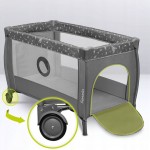 Lionelo Stefi Plus Παρκοκρέβατο 2 Επιπέδων Gray White
