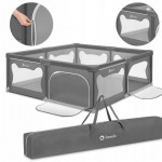 Lionelo Willow XL Βρεφικό Πάρκο Gray Congrete 187x207x68εκ.