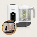 Lionelo BabyMenu Πολυλειτουργικό Robot 5 σε 1 Ατμομάγειρας /Αναδευτήρας /Απόψυξη /Θερμαντήρας /Αποστείρωση