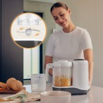 Lionelo BabyMenu Πολυλειτουργικό Robot 5 σε 1 Ατμομάγειρας /Αναδευτήρας /Απόψυξη /Θερμαντήρας /Αποστείρωση