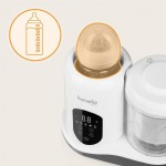 Lionelo BabyMenu Πολυλειτουργικό Robot 5 σε 1 Ατμομάγειρας /Αναδευτήρας /Απόψυξη /Θερμαντήρας /Αποστείρωση