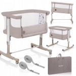 Lionelo Aurora Λίκνο Συγκοίμησης Beige Capuccino