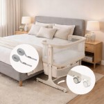 Lionelo Jodie Λίκνο Συγκοίμησης Beige Taupe