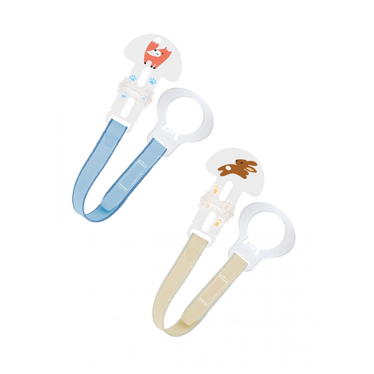 Σετ Clip - Γαλάζιο-Μπέζ