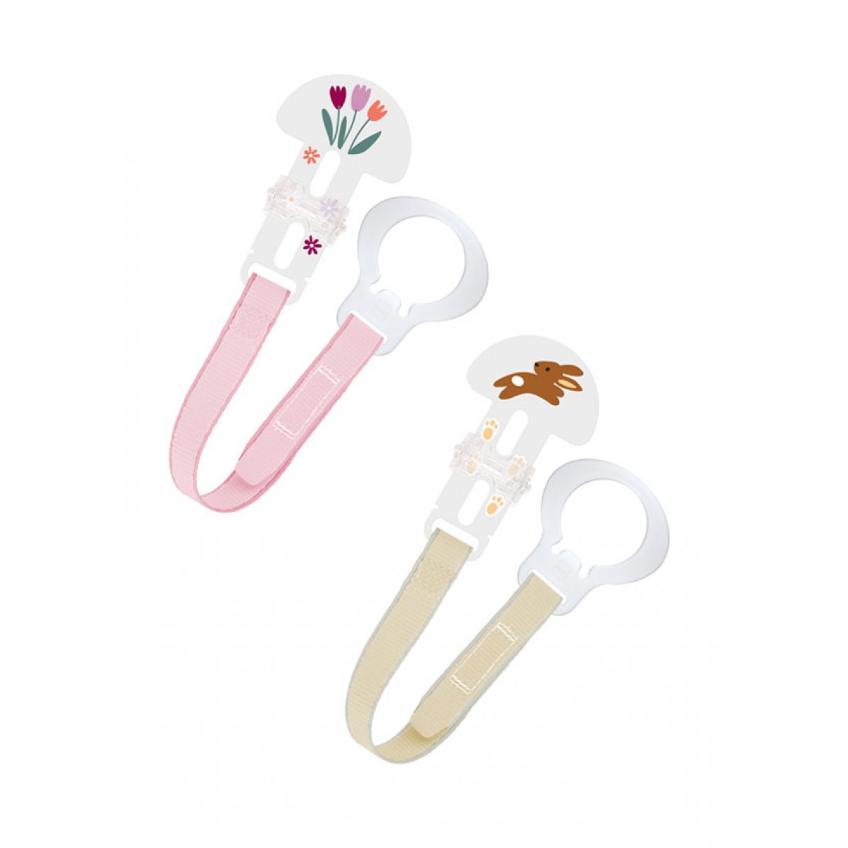 Σετ Clip - Ροζ-Μπέζ