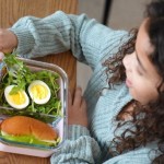 Φαγητοδοχείο Γυάλινο με θήκη σιλικόνης και χώρισμα 740ml Glass Bento Τιρκουάζ  Melii 740ml – Blue