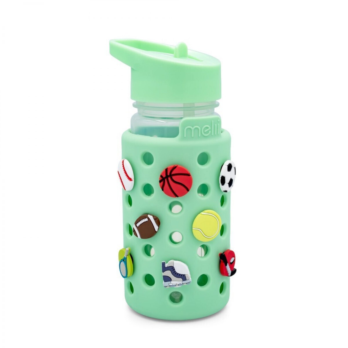 Melii – Παγούρι με Charms Πράσινο 450ml