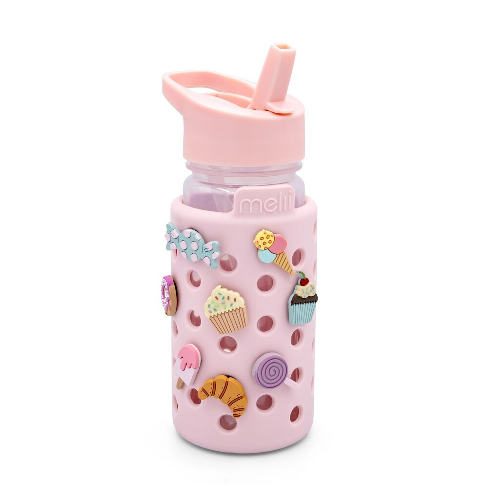 Melii – Παγούρι με Charms Ροζ 450ml 