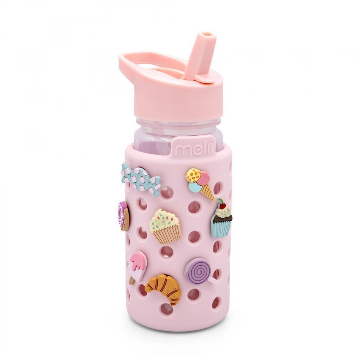 Melii – Παγούρι με Charms Ροζ 450ml