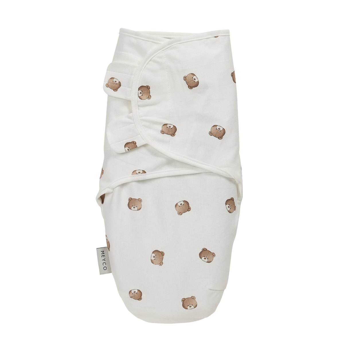 Meyco Καλοκαιρινός Υπνόσακος Κουβέρτα Swaddle Bear Multicolor  0-3 μηνών