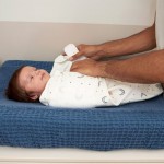 Meyco Καλοκαιρινός Υπνόσακος Κουβέρτα Swaddle Moon Indigo 0-3 μηνών