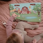 Βιβλίο με Επαναχρησιμοποιούμενα Αυτοκόλλητα Farm – Mushie