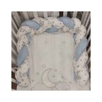 Πάντα Πλεξίδα NATALINO BEBELINO Λευκό-Σιελ Zωάκια Baby Love 190x20 Πάντα Πλεξίδα NATALINO BEBELINO Λευκό-Σιελ Zωάκια Baby Love 190x20