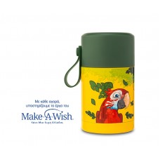 Θερμός Φαγητού 400ml "We Care" Nava Κίτρινο 