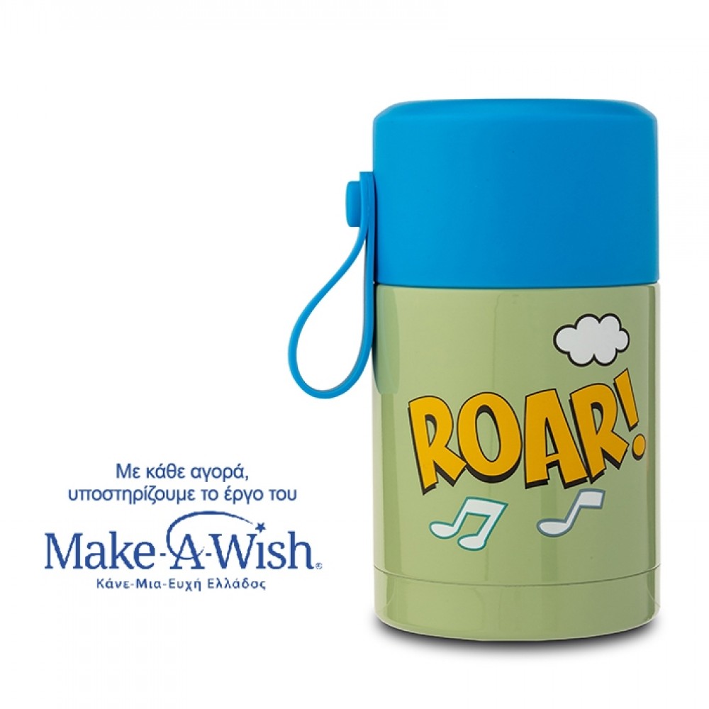 Θερμός Φαγητού 400ml "We Care" Nava Πράσινο