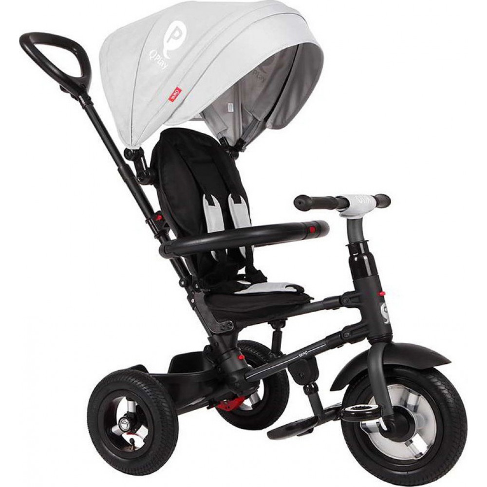 Τρίκυκλο Ποδήλατο Rito Air Grey QPlay 