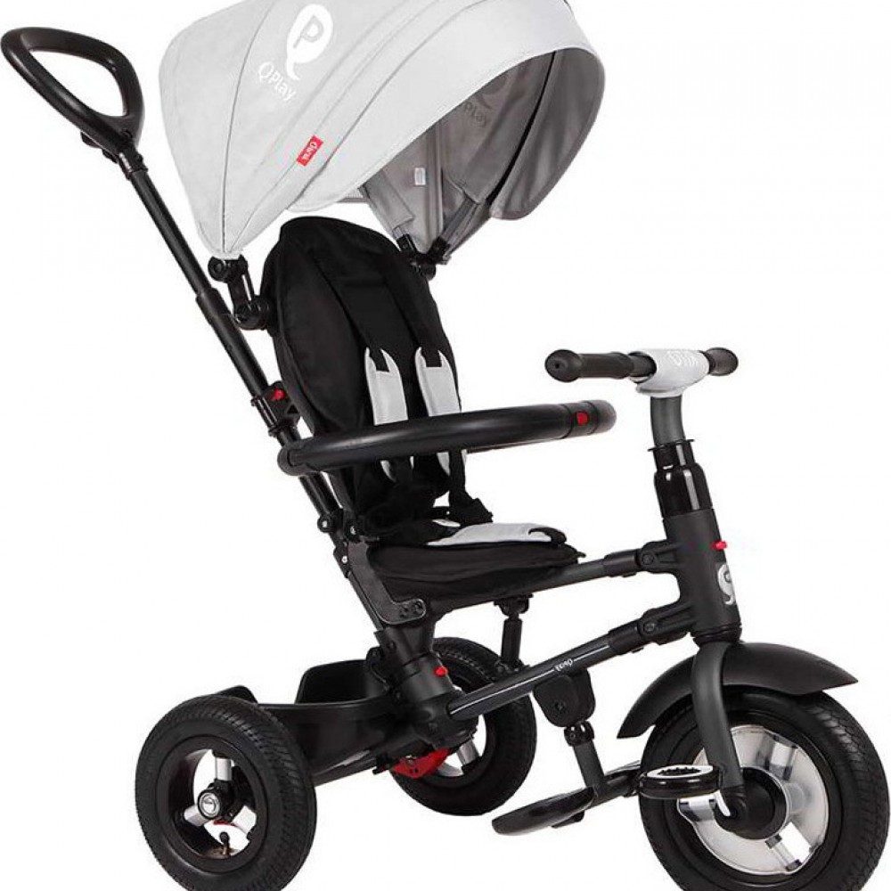 Τρίκυκλο Ποδήλατο Rito Air Grey QPlay 