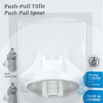NUK Push-Pull - Ανταλλακτικό Καπάκι Για Τα Παγουράκια Sports Cup Και Junior Cup, 1 τεμάχιο