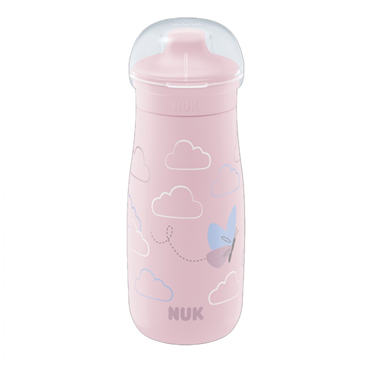 NUK - MINI-ME SIP Πλαστικό Παιδικό Παγούρι 9m+ (ροζ) - 300ml NUK