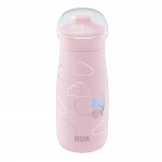 NUK - MINI-ME SIP Πλαστικό Παιδικό Παγούρι 9m+ (ροζ) - 300ml NUK