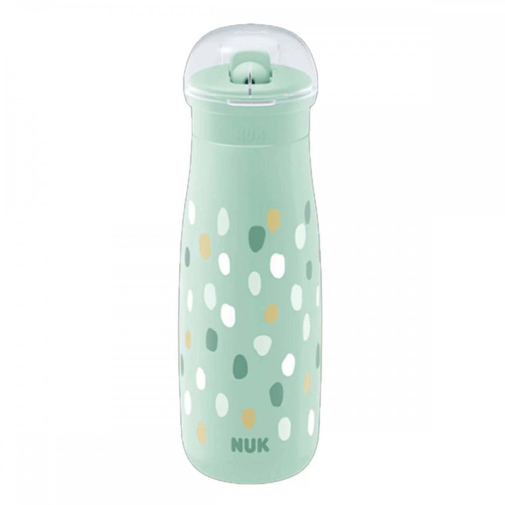NUK Mini-Me Flip Παγουράκι με Ρύγχος 2 σε 1 για 12m+, 450ml Βεραμάν