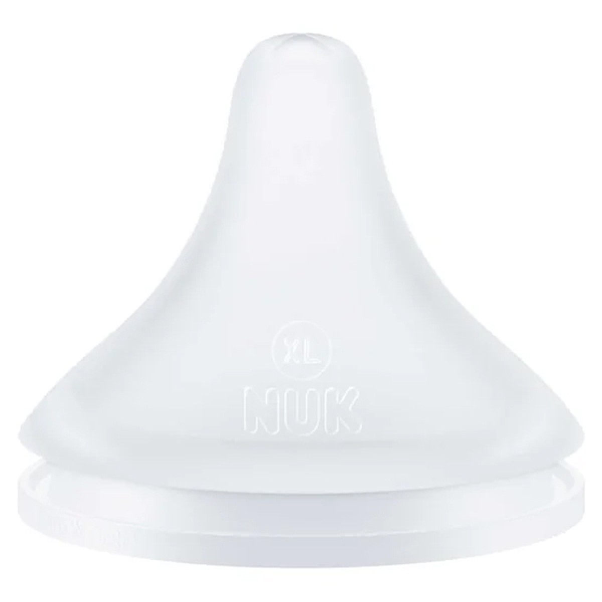 Nuk | Perfect Match Θηλή Σιλικόνης Μέγεθος  Flow Control 6m+ XL  2τεμ
