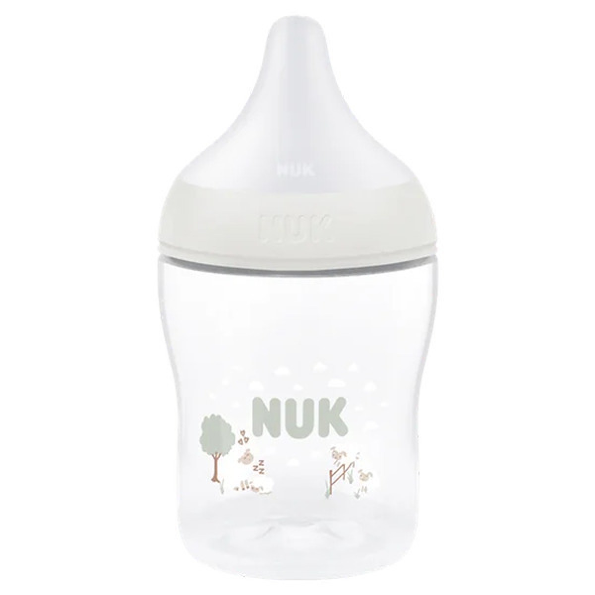 Nuk Πλαστικό Μπιμπερό Perfect Match Κατά των Κολικών με Θηλή Σιλικόνης για 0+ μηνών Sheep 150ml