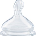 Nuk First Choice+ Σετ Θηλές Σιλικόνης 2 τμχ  Μικρής Ροής 0+ Μηνών