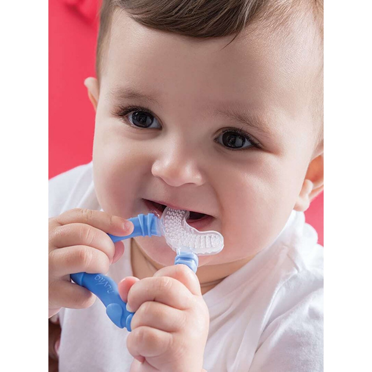 NUVITA Μασητικό Οδοντοφυΐας 7006 Powder Blue 4m+ NUVITA Μασητικό Οδοντοφυΐας 7006 Powder Blue 4m+