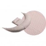 Nuvita Μαξιλάρι Θηλασμού Dreamwizard 12 σε 1 Memory 3D Pink Cotton