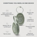 Nuvita Ηχητική Ενδοεπικοινωνία Audio Baby Monitor 3020 Nuvita