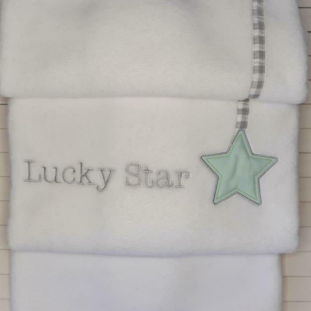 Oliver Baby Κουβέρτα Fleece Mint  80X100cm  