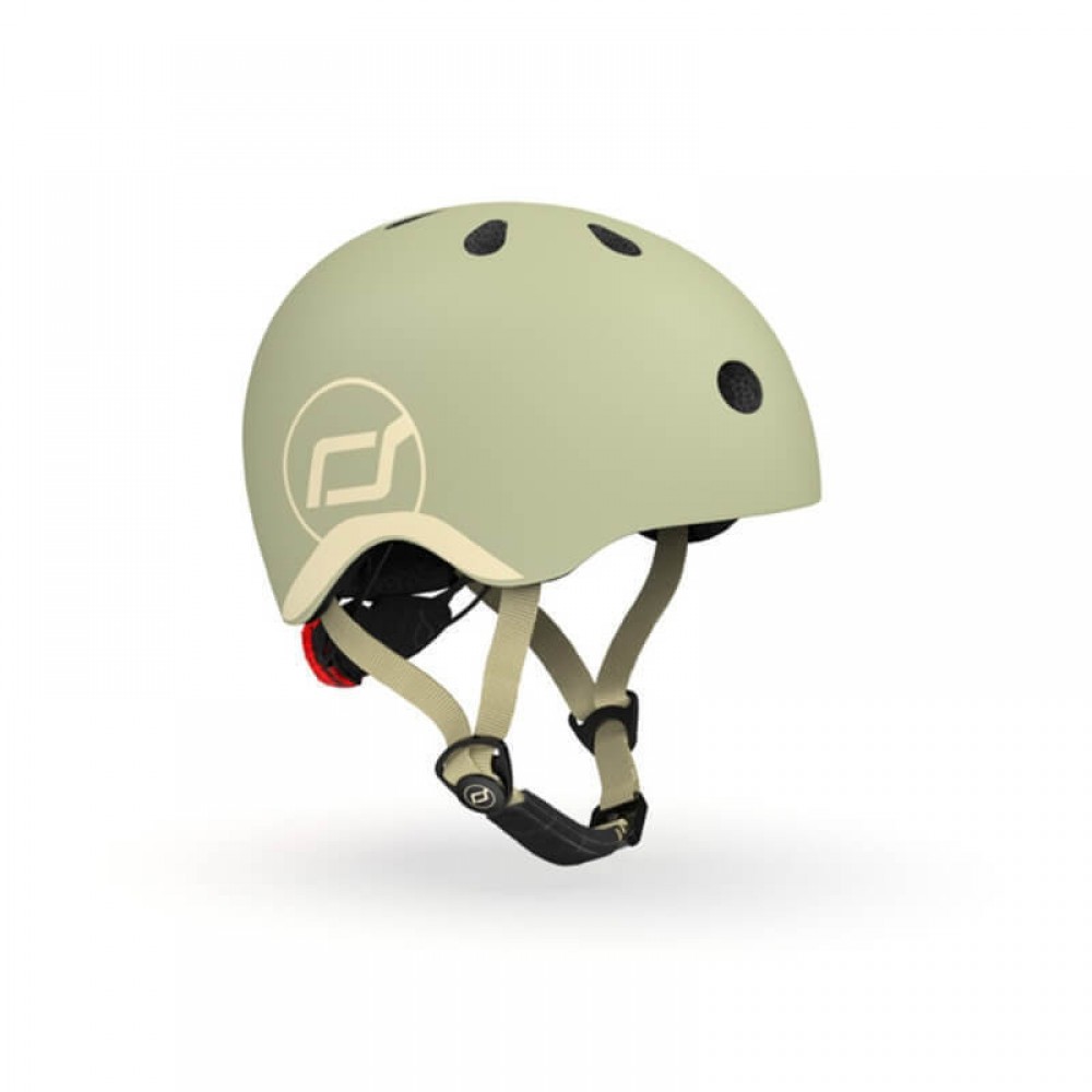 Scoot & Ride Κράνος για Παιδικό Πατίνι XXS-S (45-51 cm) Olive