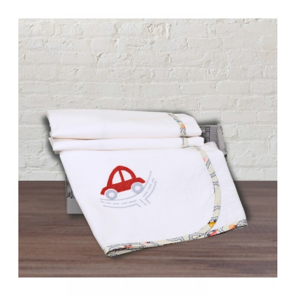 Πάνα Φανελλένια 100% Cotton 80x80 200 γρ/τμ Design 214-1 Oliver Baby