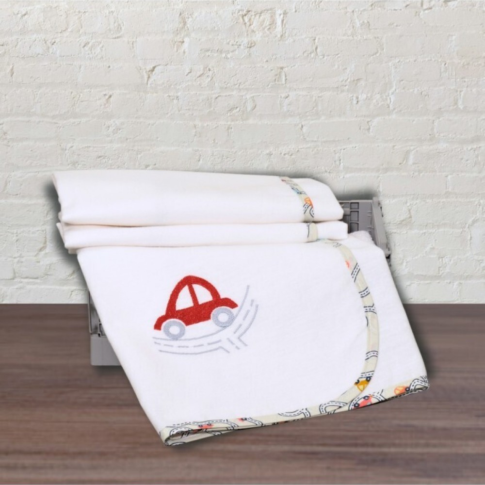 Πάνα Φανελλένια 100% Cotton 80x80 200 γρ/τμ Design 214-1 Oliver Baby