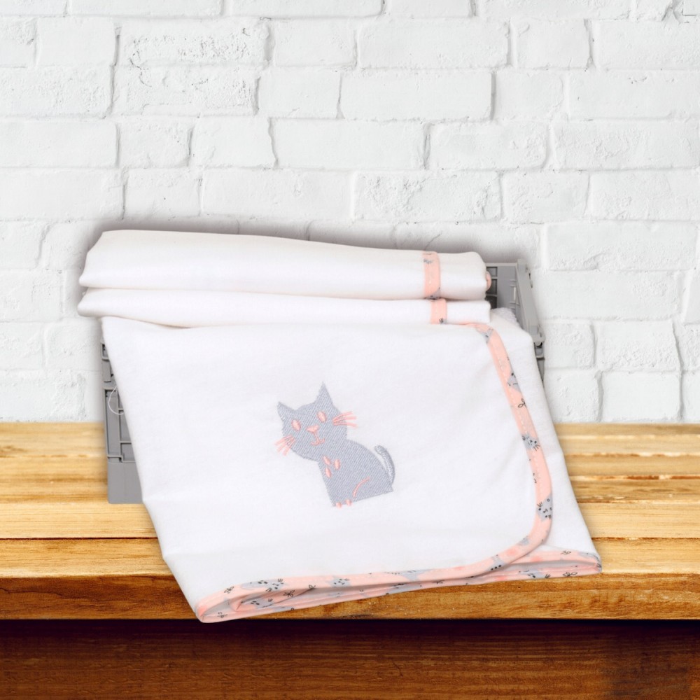 Πάνα Φανελλένια 100% Cotton 80×80 200 γρ/τμ Design 215 Oliver Baby της Oliver Baby