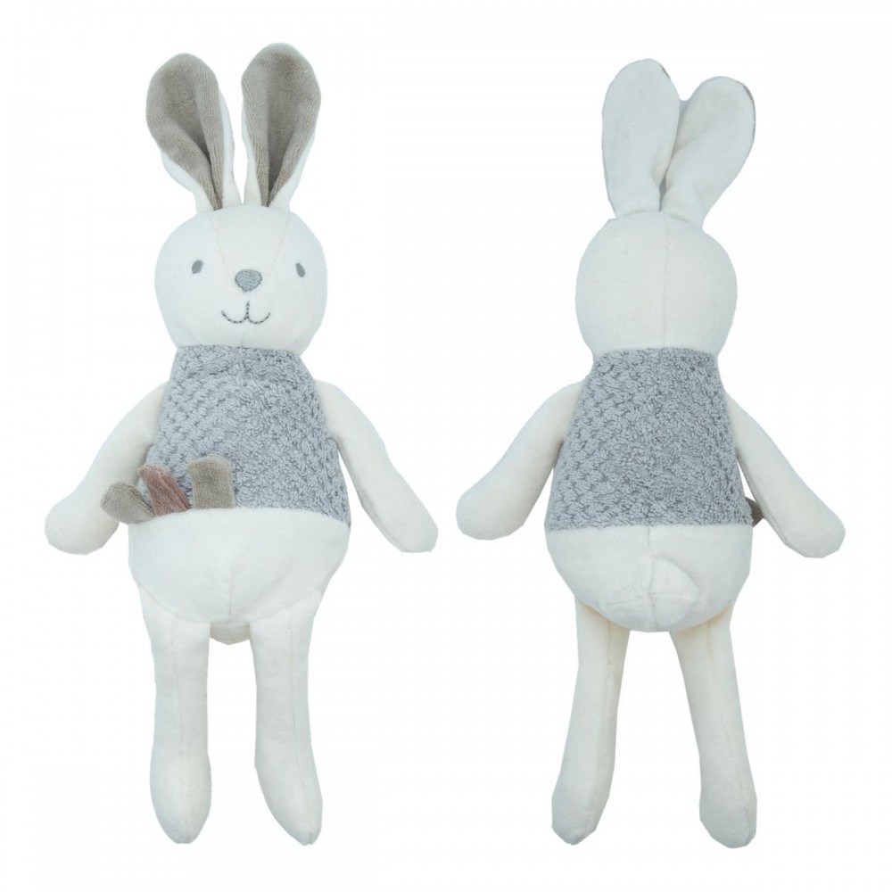 Λούτρινο Κουνέλι 22cm Organic Cotton Blend – CUTE