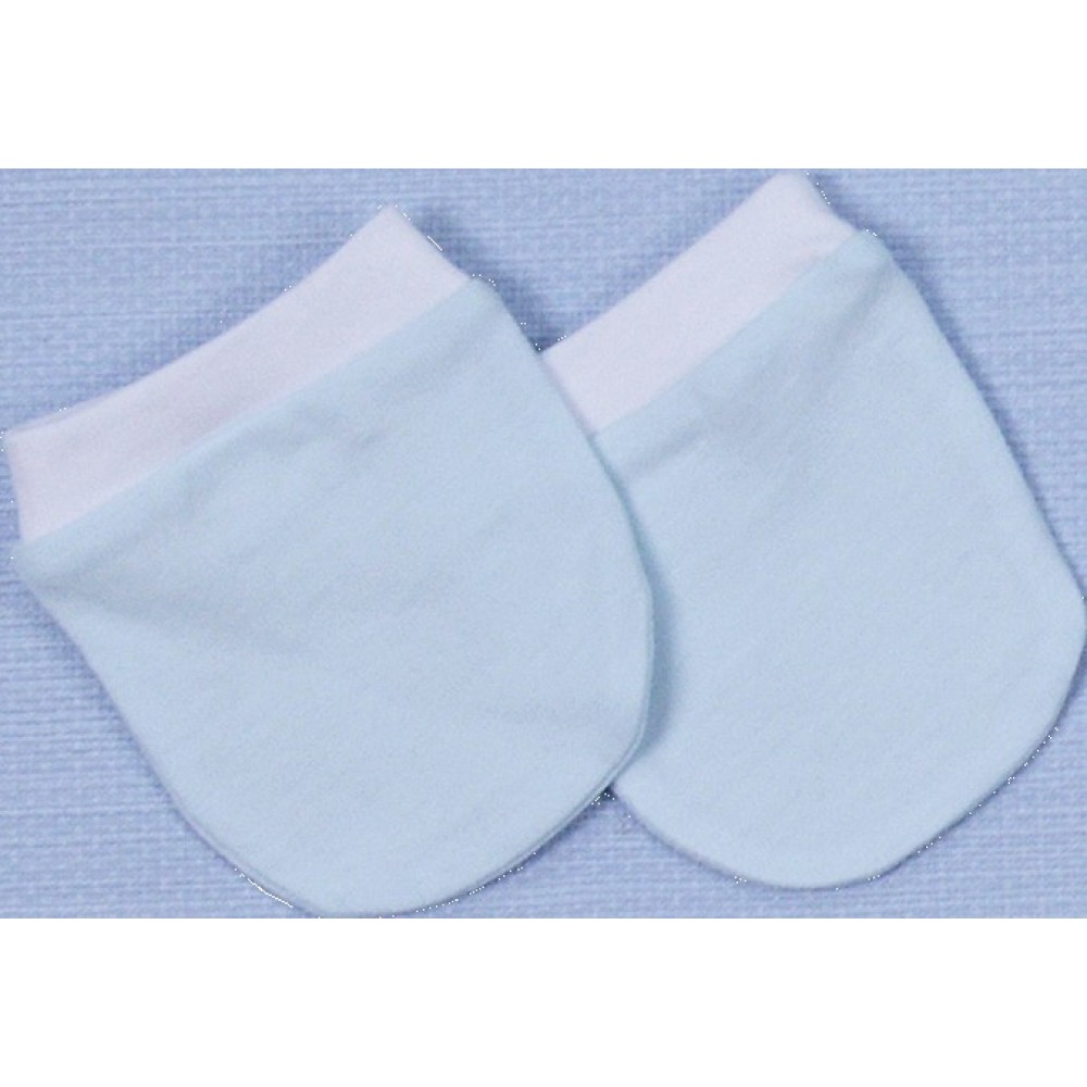 Γαντάκια Γαλάζιο-Λευκό Design 11 Oliver Baby