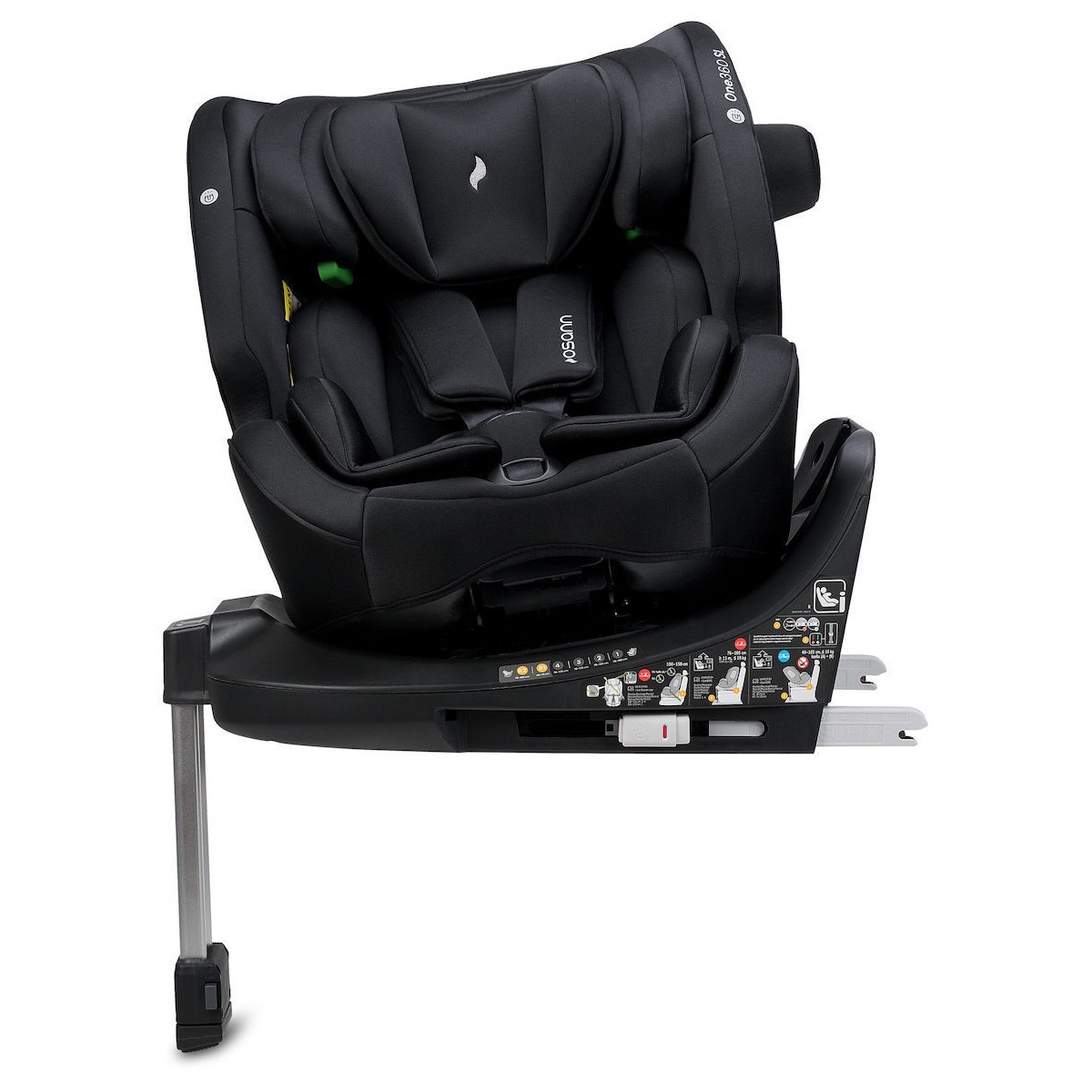 Osann One SL i-Size Κάθισμα Αυτοκινήτου 40-150cm All Black