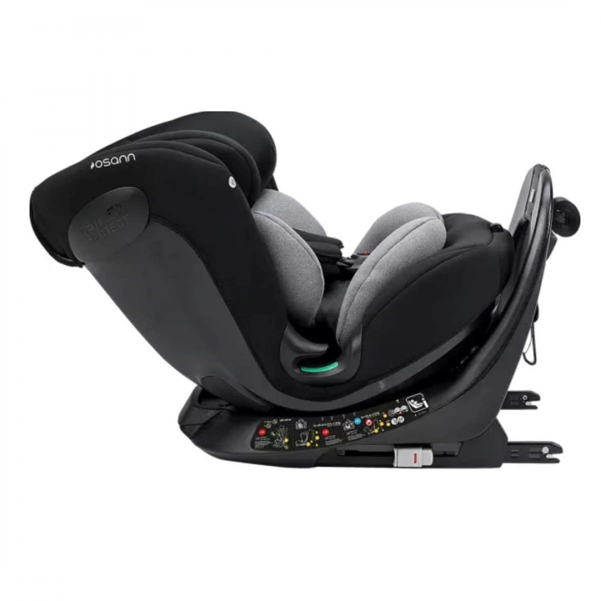 Κάθισμα αυτοκινήτου OSANN TAOS 360 Isofix I-Size 40-150εκ Grey melange