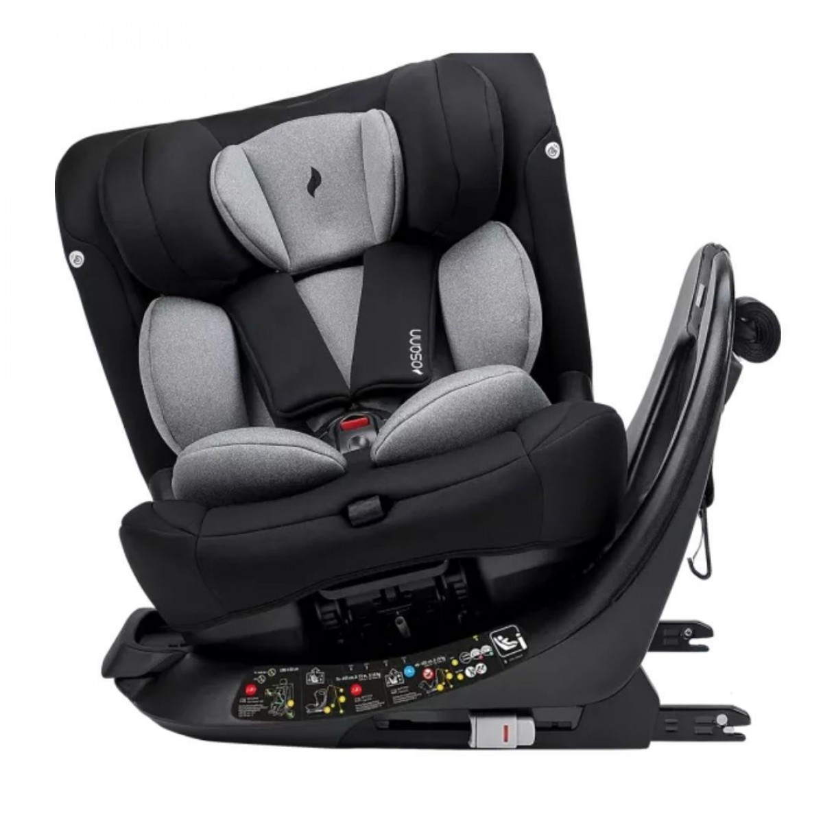 Κάθισμα αυτοκινήτου OSANN TAOS 360 Isofix I-Size 40-150εκ Grey melange