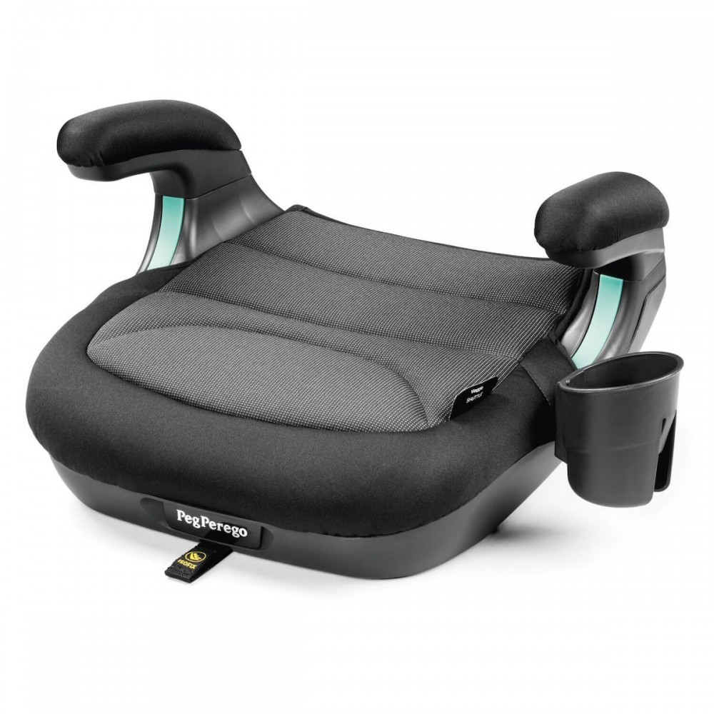 Peg Perego Viaggio 2-3 Shuttle Καθισματάκι Αυτοκινήτου Booster i-Size 15-36 kg με Isofix Crystal Black