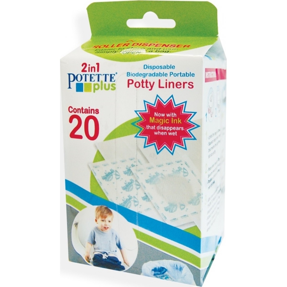 Ανταλλακτικές Σακούλες για φορητό γιογιό Potette Plus 20 τεμ