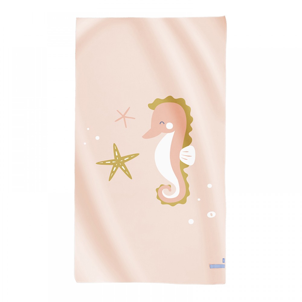 Πετσέτα Παραλίας Microfiber Seahorse 75x140εκ.