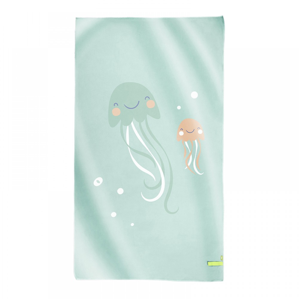 Πετσέτα Παραλίας Microfiber Jellyfish 75x140εκ.