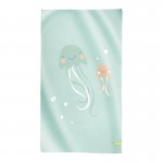 Πετσέτα Παραλίας Microfiber Jellyfish 75x140εκ. Πετσέτα Παραλίας Microfiber Jellyfish 75x140εκ.